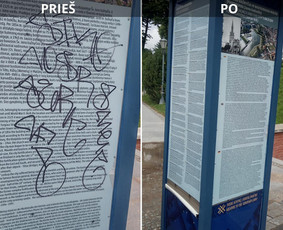 Spec. valymas: grafičių, fasado, sniego ir kt. / Profesionalus paviršių valymas. / Darbų pavyzdys ID 3469064