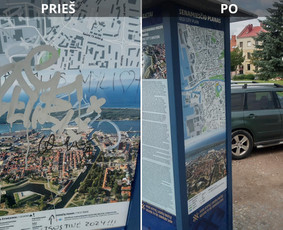 Spec. valymas: grafičių, fasado, sniego ir kt. / Profesionalus paviršių valymas. / Darbų pavyzdys ID 3469066