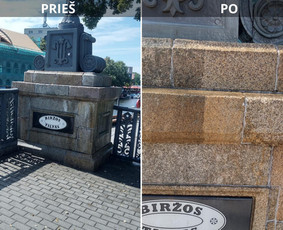 Spec. valymas: grafičių, fasado, sniego ir kt. / Profesionalus paviršių valymas. / Darbų pavyzdys ID 3469098