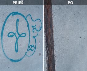 Spec. valymas: grafičių, fasado, sniego ir kt. / Profesionalus paviršių valymas. / Darbų pavyzdys ID 3469116