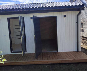Karkasiniai ir moduliniai namai, terasos, pirtys / MB "Meistro Idėja" / Darbų pavyzdys ID 3469548