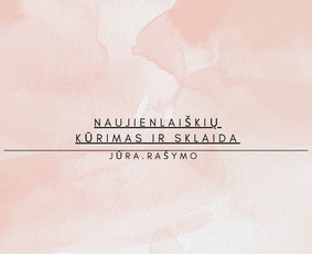 Jūra. Rašymo - Naujienlaiškių kūrimas ir sklaida - 1 Naujienlaiškių kūrimas ir sklaida - Jūra. Rašymo - 1