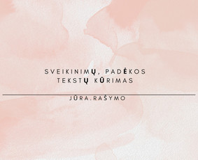 Jūra. Rašymo - Paslaugos verslui - 4 Paslaugos verslui - Jūra. Rašymo - 4