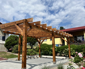 Pavėsinių gamyba, statymas - Terasos - 1