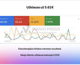 #1 Google Ads Reklama, Google Seo, Ai Seo ir Google Maps Seo / Vilius Jankeliūnas | MB Manvi Media / Darbų pavyzdys ID 3471400