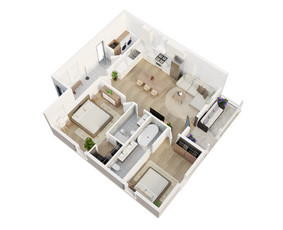 3D interjero, eksterjero vizualizacijos, 3D planai / Kornelijus Daukantas / Darbų pavyzdys ID 3472138