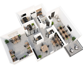 3D interjero, eksterjero vizualizacijos, 3D planai / Kornelijus Daukantas / Darbų pavyzdys ID 3472140