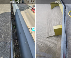 Kaminų, ventiliacinių šachtų valymas - Stogų ir lietvamzdžių valymas - 1 Stogų ir lietvamzdžių valymas - Kaminų, ventiliacinių šachtų valymas - 1