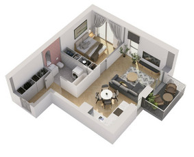 3D Planai - 3D vizualizacijos / Nt marketingas - 2