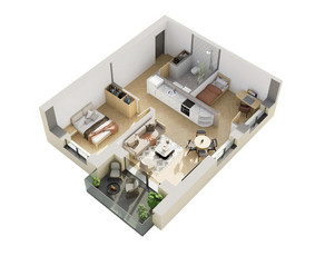 3D vizualizacijos / Nt marketingas / 3DnR architektūrinė grafika / Darbų pavyzdys ID 3474838