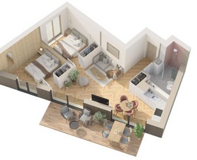 3D vizualizacijos / Nt marketingas / 3DnR architektūrinė grafika / Darbų pavyzdys ID 3474846