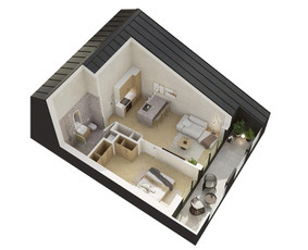3D vizualizacijos / Nt marketingas / 3DnR architektūrinė grafika / Darbų pavyzdys ID 3474854