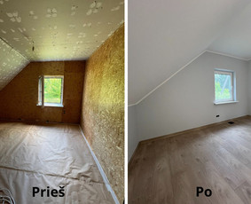 Vidaus ir išorės apdaila / MB Krisvyta / Darbų pavyzdys ID 3475696