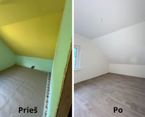 Vidaus ir išorės apdaila / MB Krisvyta / Darbų pavyzdys ID 3475702