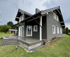Medinių namų dažymas (Išskirtinės rekomendacijos) / Kunset namų dažymas / Darbų pavyzdys ID 3476856