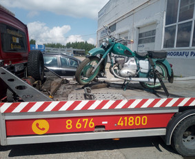 Tech pagalba kelyje 24/7 krovinių pervežimas, tralo paslaug - Motociklų pervežimas - 1 Motociklų pervežimas - Tech pagalba kelyje 24/7 krovinių pervežimas, tralo paslaug - 1