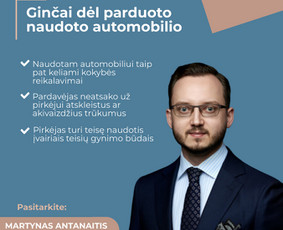 Profesionalios ir sąžiningos advokato teisinės paslaugos / Martynas Antanaitis / Darbų pavyzdys ID 3477510