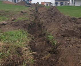Visi žemės darbai: kasimas, lyginimas, formavimas ir t.t. - Inžinerinių tinklų įrengimas - 1 Inžinerinių tinklų įrengimas - Visi žemės darbai: kasimas, lyginimas, formavimas ir t.t. - 1