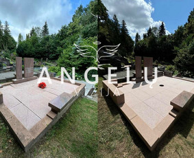 Angelų vizija - kapų tvarkymas - Paminklo, tvorelių atnaujinimas - 1 Paminklo, tvorelių atnaujinimas - Angelų vizija - kapų tvarkymas - 1