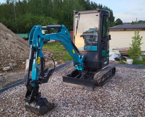 Statybos, apdaila - Mini Ekskavatorius - 1