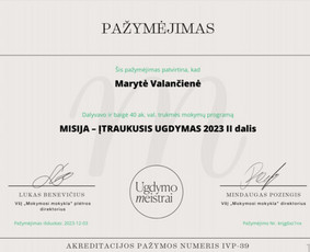 Psichologinės konsultacijos ir terapinis darbas / Marytė Valančienė / Darbų pavyzdys ID 3479966