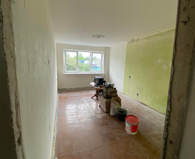 Atliekame visus vidaus apdailos darbus - Sienų glaistymas - 2 Sienų glaistymas - Atliekame visus vidaus apdailos darbus - 2