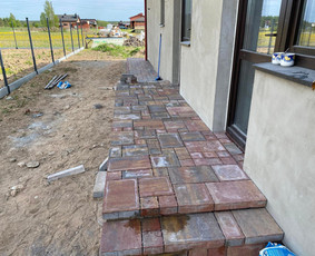 Trinkelių klojimas - Trinkelių klojimas, pagrindų ruo&scaron;imas, bortų dėjimas,stogai - 4