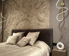 Interjero dekoravimas - Sienų dekoravimas/ Uolos/ Tinkavimas moliu - 3