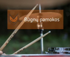 Būgnai, fortepijonas, dainavimas, fleita, smuikas, gitara - Būgnų pamokos - 1 Būgnų pamokos - Būgnai, fortepijonas, dainavimas, fleita, smuikas, gitara - 1