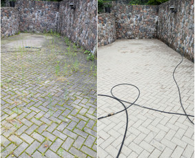 Fasadų,stogų ir kitų paviršių plovimas, srautinis valymas. / Švaros DNR / Darbų pavyzdys ID 3484602