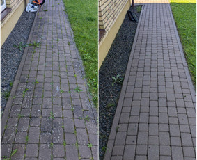 Fasadų,stogų ir kitų paviršių plovimas, srautinis valymas. / Švaros DNR / Darbų pavyzdys ID 3484614