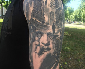 Realistinės tatuiruotės ir tattoo / Evaldas Nariunas / Darbų pavyzdys ID 685313