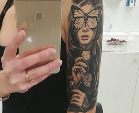 Realistinės tatuiruotės ir tattoo / Evaldas Nariunas / Darbų pavyzdys ID 685319