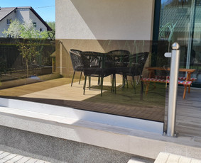Berėmis ir įrėmintas, stiklo pertvaros, stiklo sprendimai / Art Glass / Darbų pavyzdys ID 3485110