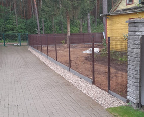 Montuojam segmentines ir metaliniu tvoralenčių tvoras / Arvydas / Darbų pavyzdys ID 3485556