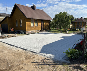 Trinkelių klojimas,vejos laistymo įrengimas,gerbuvio darbai / MB KLOTEKA / Darbų pavyzdys ID 3485970