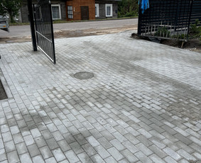 Trinkelių klojimas,vejos laistymo įrengimas,gerbuvio darbai / MB KLOTEKA / Darbų pavyzdys ID 3485996