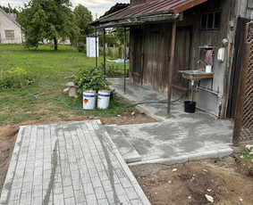 Trinkelių klojimas,vejos laistymo įrengimas,gerbuvio darbai / MB KLOTEKA / Darbų pavyzdys ID 3486002