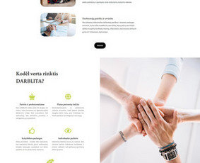 Internetinė svetainė įdarbinimo agentūrai: darblita.lt.