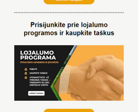 Naujienlaiškių kūrimas ir automatizacijos, kontaktų rinkimas - Internetas, IT - 1 Internetas, IT - Naujienlaiškių kūrimas ir automatizacijos, kontaktų rinkimas - 1