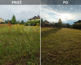 Žolės pjovimas trimeriu, vėjapjove, traktoriuku Vilniaus r. - Vejos priežiūra, įrengimas - 3 Vejos priežiūra, įrengimas - Žolės pjovimas trimeriu, vėjapjove, traktoriuku Vilniaus r. - 3