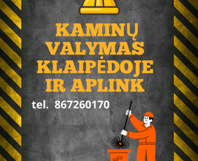 Kaminų, pečių, židinių, valymas.kūrenimo problemų sprendimas / Virginijus / Darbų pavyzdys ID 3487874