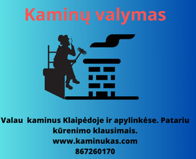 Kaminų, pečių, židinių, valymas.kūrenimo problemų sprendimas / Virginijus / Darbų pavyzdys ID 3487876