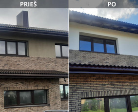 Dekoras,armavimas,fasadai,fasado remontas,perdazymas / Algirdas / Darbų pavyzdys ID 3487884