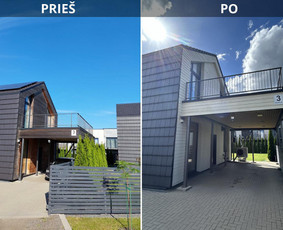 Medinių namų ir kitų paviršių dažymas / Emko projects / Darbų pavyzdys ID 3488484