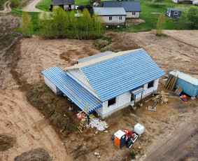 Stogu dengimas / Invidualių namu statyba / MB AVStogai / Darbų pavyzdys ID 3489804