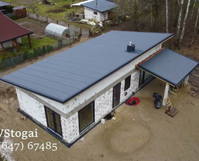 Stogu dengimas / Invidualių namu statyba / MB AVStogai / Darbų pavyzdys ID 3490848