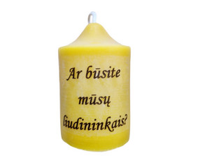 Magiškos edukacijos ir lietuviško, gryno bičių vaško žvakės / Giftija Butikas / Darbų pavyzdys ID 3491864
