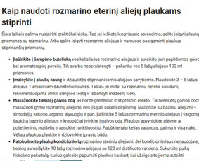 Tekstai Jūsų verslui ir Jums - SEO straipsnių rašymas - 1 SEO straipsnių rašymas - Tekstai Jūsų verslui ir Jums - 1