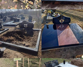 Kapų dengimas,granito plokštės, antkapiai, paminklai. / Kokybiški paminklai / Darbų pavyzdys ID 3494178